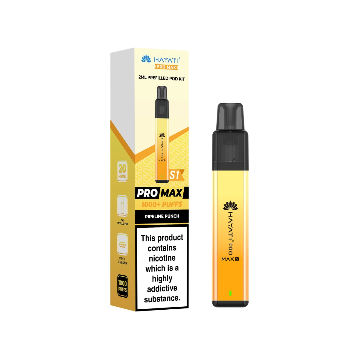 Hayati® Pro Max S1 Pipeline Punch wholesale vape product