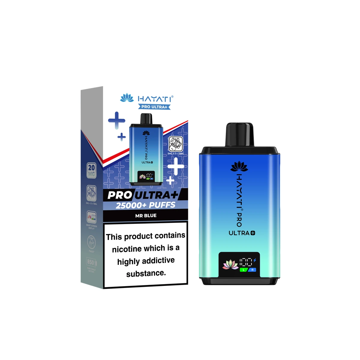Hayati Pro Ultra+ KIT Mr Blue wholesale vape product