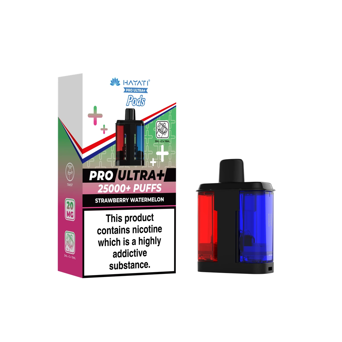 Hayati Pro Ultra+ POD Strawberry Watermelon wholesale vape product