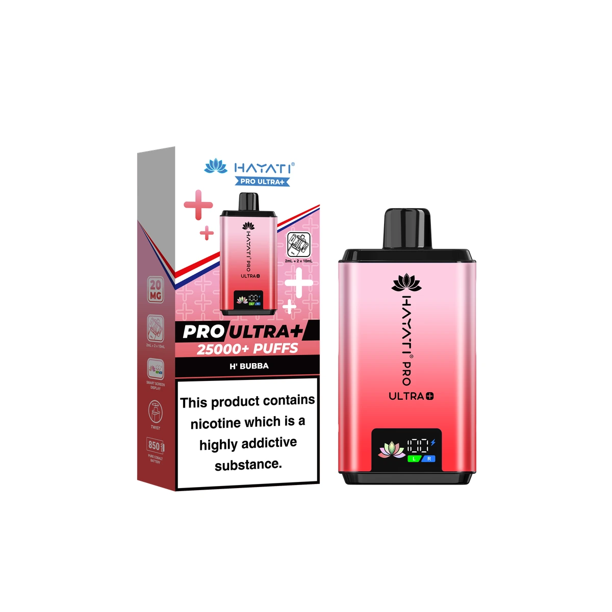 Hayati Pro Ultra+ KIT H'Bubba wholesale vape product