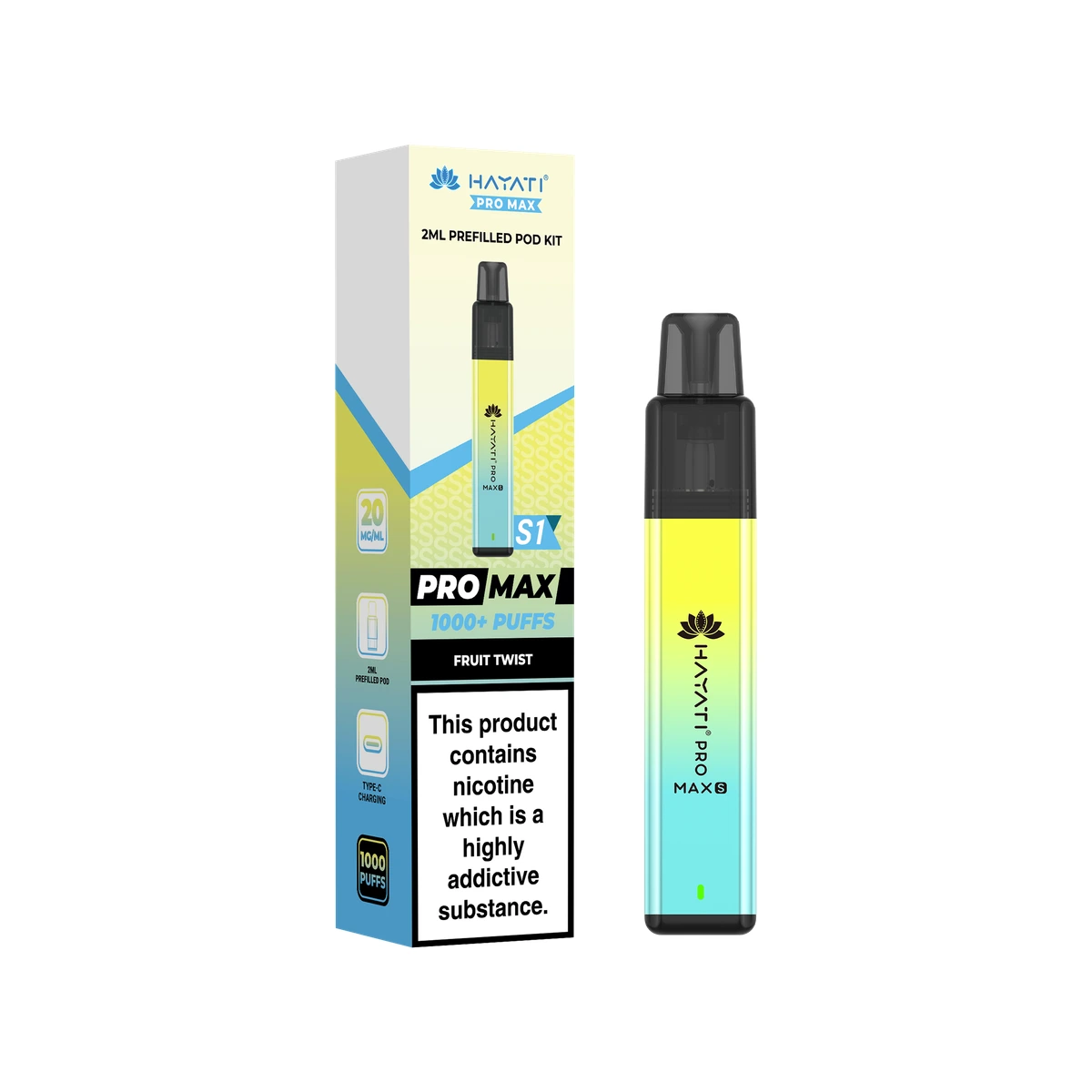 Hayati® Pro Max S1 Fruit Twist wholesale vape product