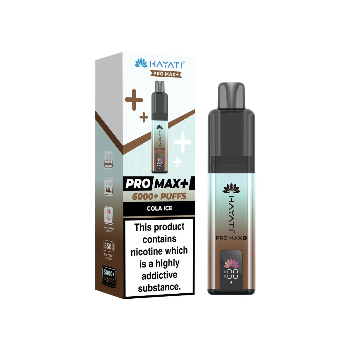 Hayati® Pro Max+ KIT Cola Ice wholesale vape product